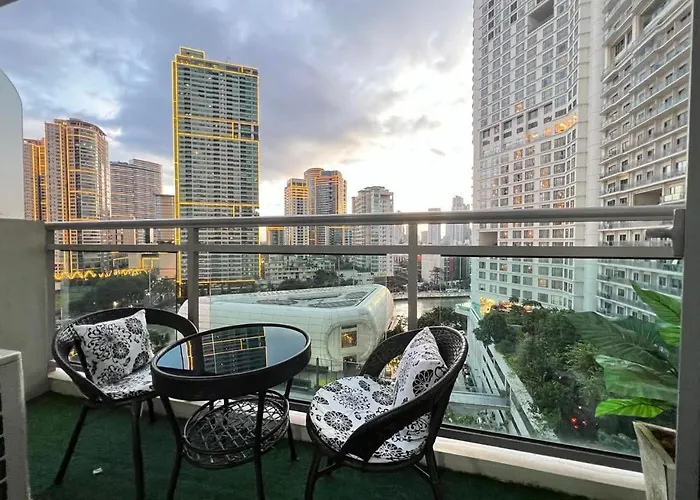 Budget At Acqua Private Residences In Mandaluyong - Rockwell & Pasig River View Манила